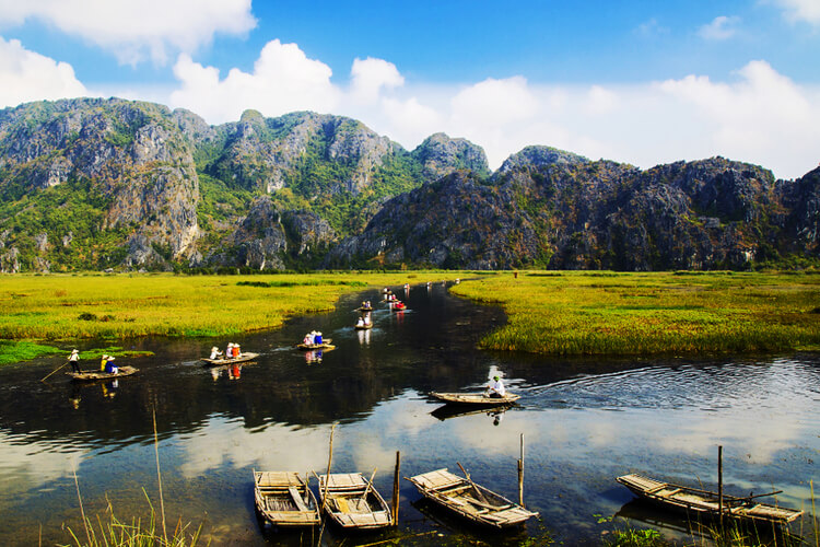 Van Long nature reserve - Ninh Binh